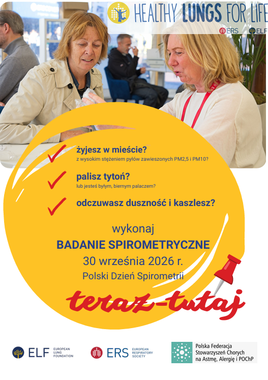 Sprawdź swoje płuca. 30 września w Śląskim OW NFZ