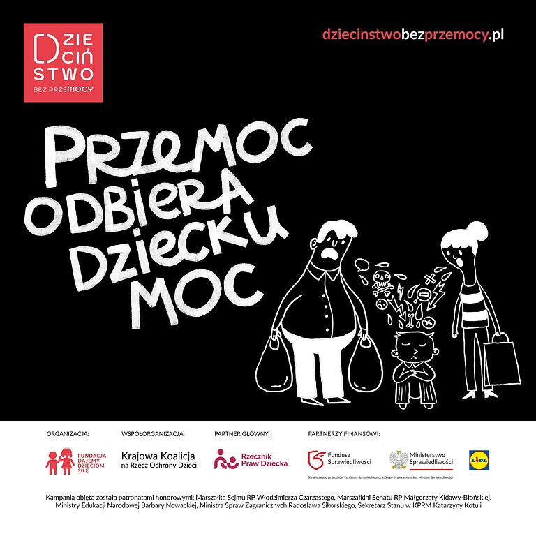 Przemoc odbiera dzieciom moc – Dzieciństwo bez Przemocy