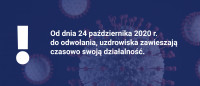 Komunikat do pacjentów wyjeżdzających do sanatoriów